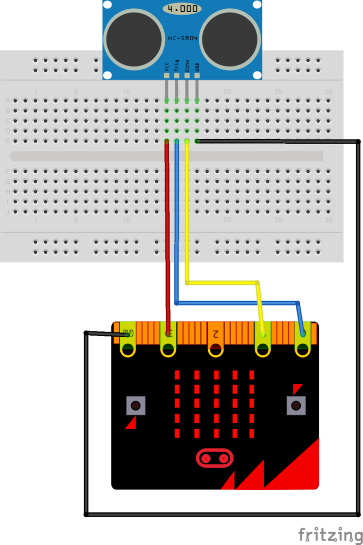 마이크로비트로 초음파 센서 써보기! /마이크로비트/초음파/블록코딩/ : 네이버 블로그