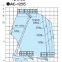 궤도형 고소작업장비(모델명 NUZ-090D, AC-125S)