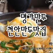 천안만두맛집 : 백석동맛집 : 명가만두