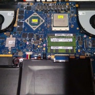 ASUS GL702ZC 라이젠1700 노트북 후기 (분해사진 포함)