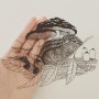 Paper art - Artist Kanako Abe