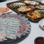 부산연화리 해산물맛집 만포장횟집에서 싱싱한 해물, 전복죽 한그릇 ♩