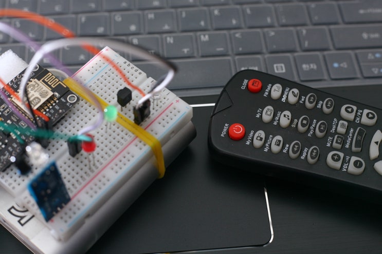 NodeMCU : IR 리시버의 사용 : 네이버 블로그