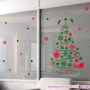 유리창 크리스마스 스티커 시트지 유리벽 크리스마스 매장 트리 꾸미기 유리 데코 장식