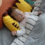 신생아 수면교육 눕혀재우기 일단 성공