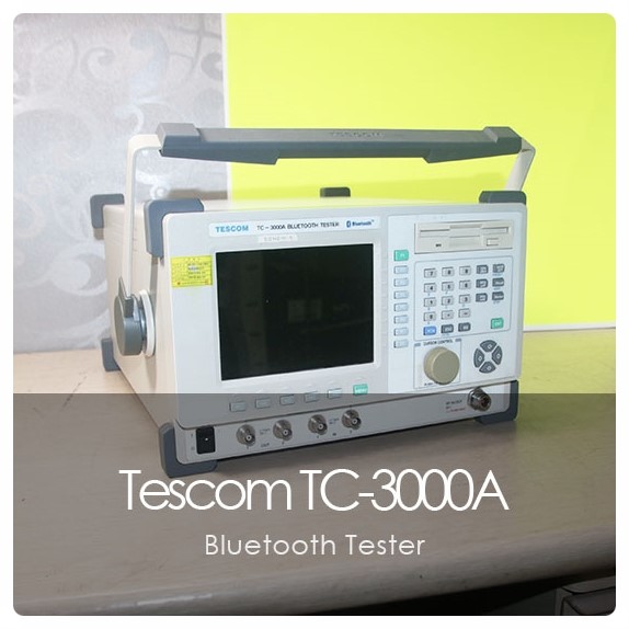 중고계측기 렌탈 매입 판매 테스콤 Tescom TC-3000A Bluetooth Tester 블루투스테스터 수리 대여 매각 ...