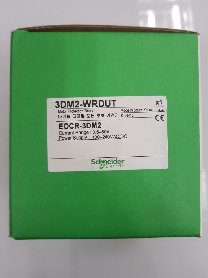 슈나이더 이오씨알 3DM2-WRDUT 미사용 재고 염가 판매 / EOCR / 전자식 모터 보호 계전기 /삼화 EOCR 삼화 이오 ...