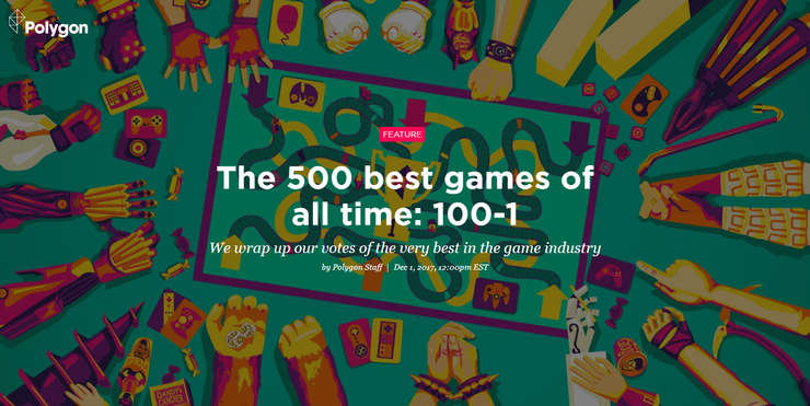 The 500 best games of all time: 100-1 - Polygon