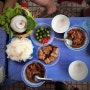 [베트남/하이퐁(Haiphong) 맛집] 하이퐁 여행~반까오(văn cao) 선플라워 빌리지 주변 "분짜(Bún Chả) 노상식당"