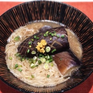 일본 이시카와현 향토 음식 '가지소면' 레시피