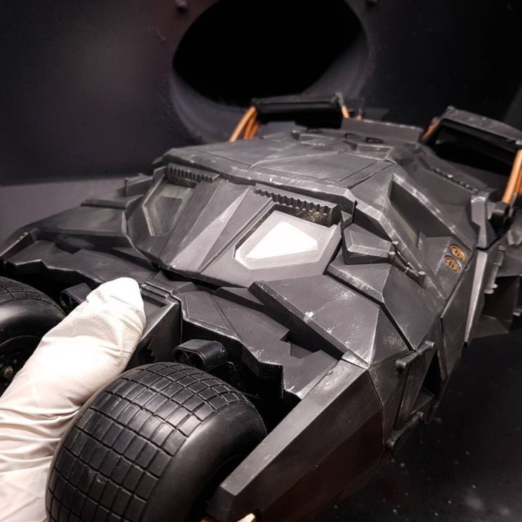 DC Comics Batmobile by Mattel (2005). Batman Begins CUSTOM : 네이버 블로그