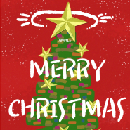 [ Cristmas card 크리스마스 카드 wish your merry christmas 일러스트 ]