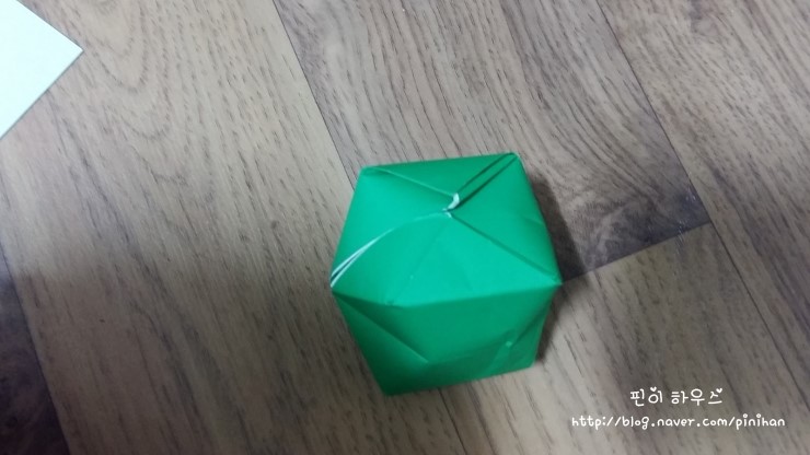 종이공 만들기, 색종이로 종이공을 접어 보아요^^ : 네이버 블로그