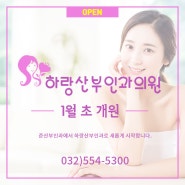 인천하랑산부인과 여의사진료 1월 초 개원