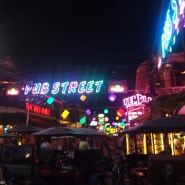 캄보디아자유여행 여행자거리 펍스트리트 산책(PUB STREET)