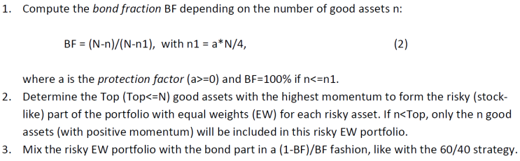 Protective Asset Allocation (PAA) replicate 결과 (Python code 첨부) : 네이버 블로그