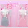 2018 ♥ Bunny suspender skirt ♥ 주문서와 상품안내 ♥