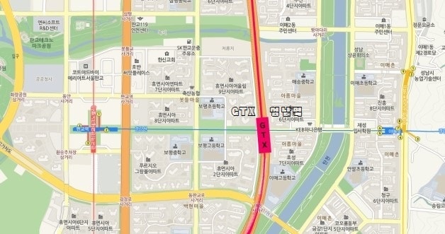 GTX 성남역, 용인역 위치는? : 네이버 블로그