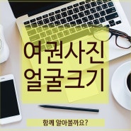 여권사진 얼굴크기, 함께 알아볼까요?