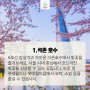 2018년 서울의 벚꽃 명소 6곳
