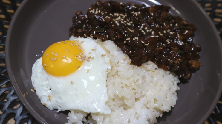 춘장으로 짜장밥 맛있게 만들기 / 춘장볶는법 : 네이버 블로그