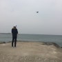 팬텀3 쉘 교체 테스트 동해바다 드론 촬영