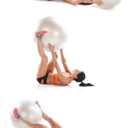 ○Gym Ball V-Sit Up(짐볼 브이싯업) 복근강화