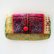 (sold out) EMBROIDERY CLUTCH/CROSS-BODY BAG (3 models)