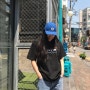 브릭스톤 홍대스펠링착용 BRIXTON 반팔 볼캡