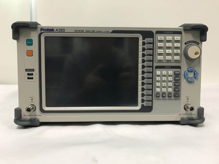 Network Analyzer (300kHz~3.2GHz, 2ports) Protek A333 네트워크분석기 렌탈 판매 수리 ...