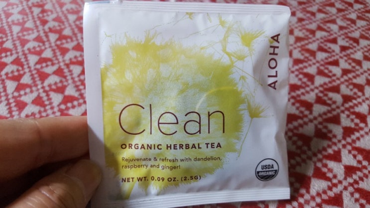 ALOHA Clean ORGANIC HERBAL TEA : 네이버 블로그