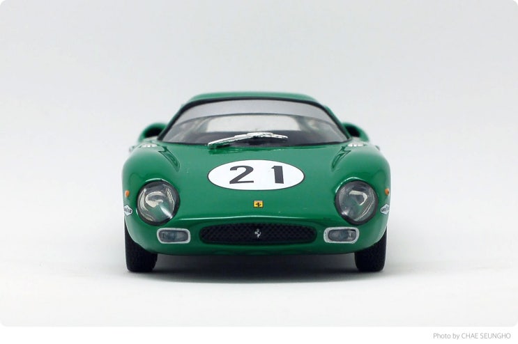 BOX-MODEL 8434 Scala 1/43 | FERRARI 250LM LE MANS PROVA 1964 RED