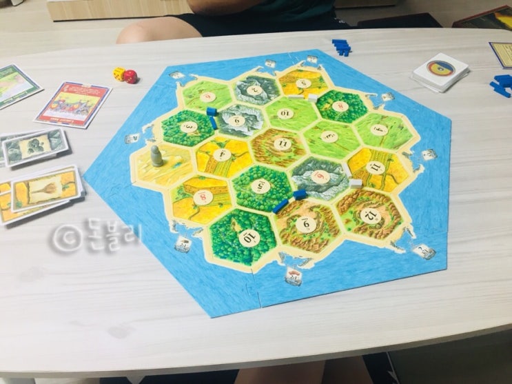 보드게임 CATAN 카탄 하는방법 전략시뮬레이션게임 : 네이버 블로그