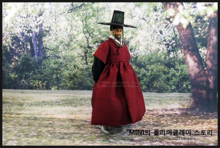 전통미니어쳐한복 답호철릭과 대창의로 이산의 명장면 따라하기 : 네이버 블로그