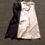 SOLD - [STOCK SALE] SIGNATURE SLIP DRESS TLC 시그니쳐 슬립 드레스