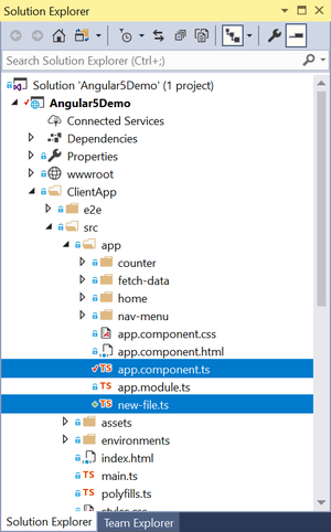Visual Studio 로 Angular 5 개발 환경 만들기 : 네이버 블로그