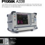 Protek A338 8GHz급 벡터네트워크분석기 8GHz Vector Network Analyzer Protek A338