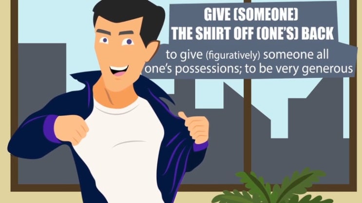 give-someone-the-shirt-off-one-s-back