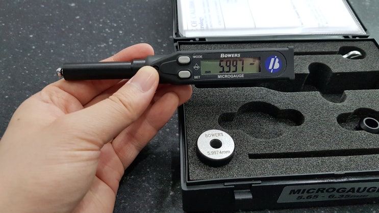 보어게이지 - 작은 사이즈 홀 전용 0.95~10.35mm (BOWERS, Microgauge) : 네이버 블로그