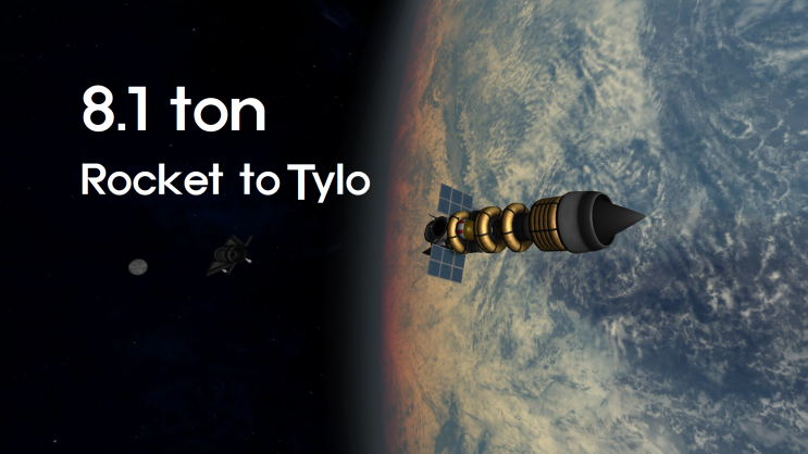 KSP) 8.1톤 로켓으로 타일로 왕복! : 네이버 블로그