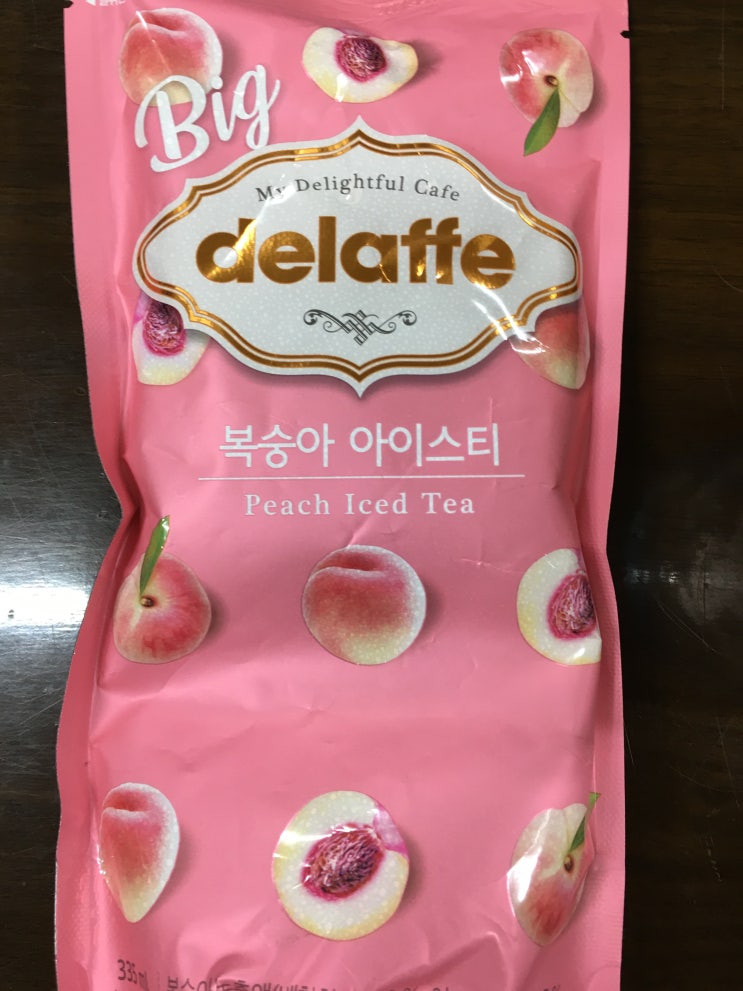 CU편의점 Delaffe(델라페) 복숭아 아이스티 후기 : 네이버 블로그