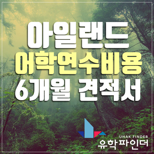 아일랜드어학연수 비용 6개월 견적서 : 네이버 블로그