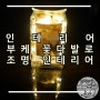 *인테리어: 결혼식 부케 꽃다발로 예쁜 DIY 조명 만들기