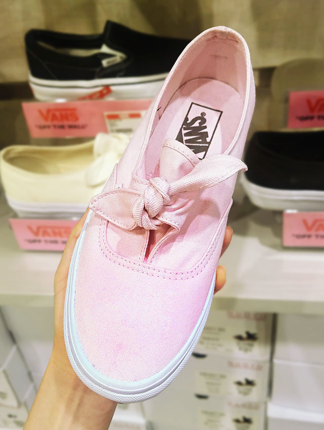 반스 어센틱 리본 운동화 / Vans authentic ribbon shoes : 네이버 블로그