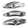 [운송디자인] [자동차디자인][자동차 스케치] 포르쉐 Porshe917, 2030년 미래 컨셉 아이디어 스케치