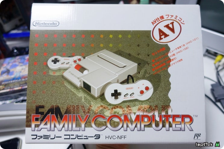 AV사양 패밀리 컴퓨터 (NEW FAMICOM, AV仕樣 FAMILY COMPUTER) - 컴포지트 단자 탑재 + 염가판 뉴 ...