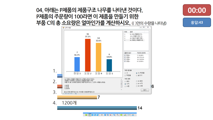 청중응답시스템/무선투표기 클리코 Clico Instruction #5 (투표제어창 part.02) : 네이버 블로그