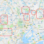 일본 도쿄 지도 :-) 시내구석구석 1탄