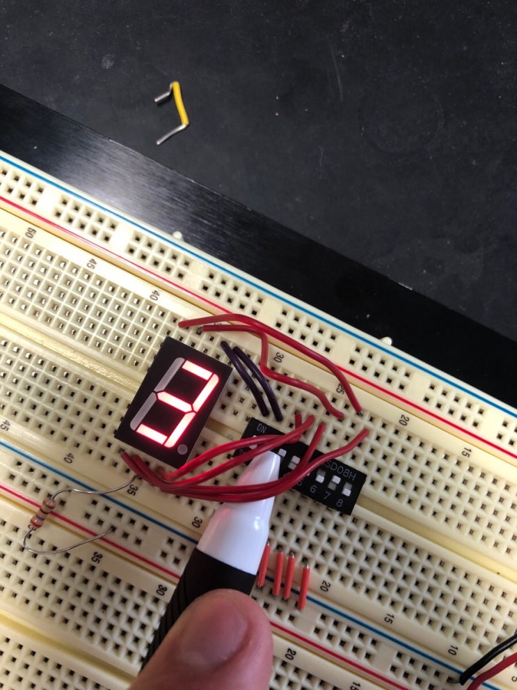 13주차 FND 7-Segment Display : 네이버 블로그
