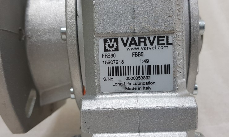 VARVEL REDUCER (수입사진참조 FRS60 1/49) WORM REDUCER, WORM GEARBOX, 바벨웜감속기 ...